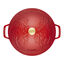 5 qt, Essential French Oven with Horse Lid, Cherry,,large preview
