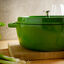 6 qt, Round, Shallow Wide Dutch Oven, Pistachio,,large preview