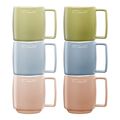 11.8-oz-/-6-pc  Macaron Coffee/Tea Mugs,,large