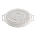 2-pc, Oval Baking Dish Set, White,,large