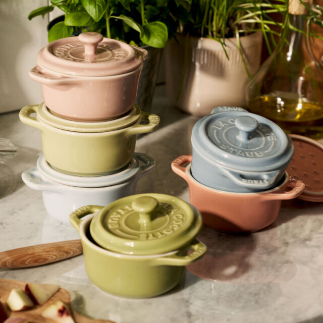 12-pc, Mini Cocotte and Bowl Set, Mixed Colors,,large