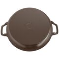 3.5 qt, Braiser With Glass Lid, Matte Espresso,,large