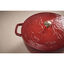 5 qt, Essential French Oven with Horse Lid, Cherry,,large preview