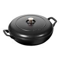3.5 qt, Braiser, Matte Black,,large