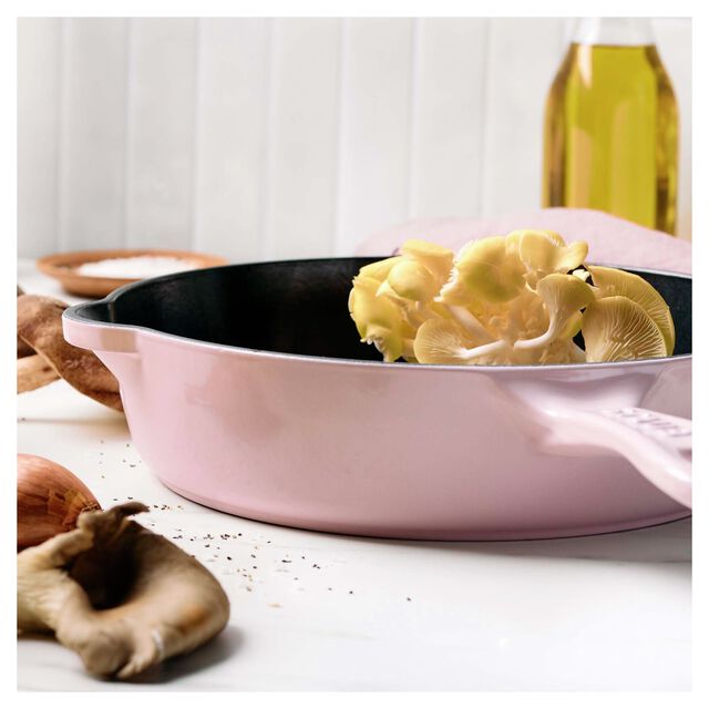 11-inch, Traditional Deep Skillet, Peony Pink,,large