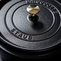 7 qt, Round, Dutch Oven, Matte Black,,large