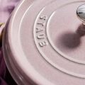 7 qt, Round, Dutch Oven, Lilac,,large