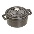 0.25 qt, Mini Round Dutch Oven, Graphite Grey,,large