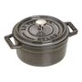 0.25 qt, Mini Round Dutch Oven, Dark Blue,,large