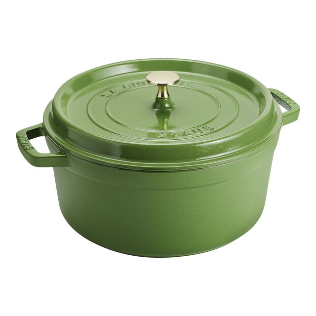 5.5 qt, Round, Dutch Oven, Pistachio,,large