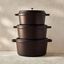5.5 qt, Round, Dutch Oven, Matte Espresso,,large preview