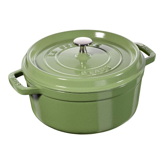 4 qt, Round, Dutch Oven, Pistachio,,large