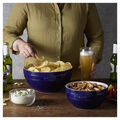 2-pc, Large Mixing Bowl Set, Dark Blue,,large