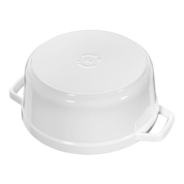 4 qt, Round, Dutch Oven, Pure White,,large