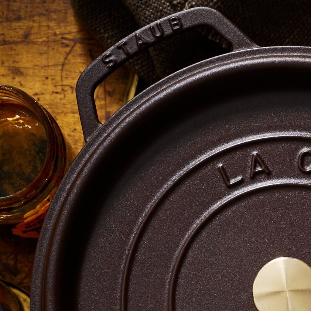 4 qt, Round, Dutch Oven, Matte Espresso,,large