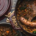 7 qt, Round, Dutch Oven, Grenadine,,large