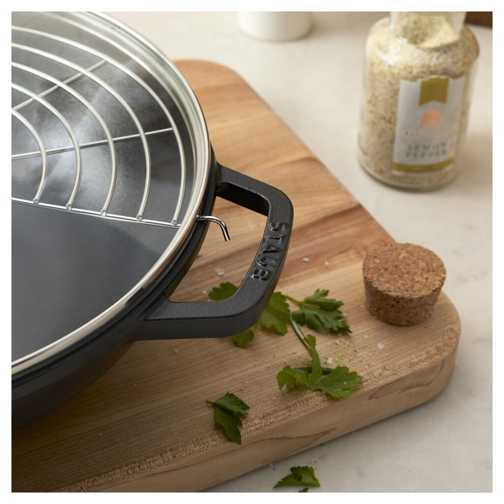 12-inch, Perfect Pan, Matte Black,,large