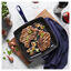 12-inch, Cast Iron, Square, Grill Pan, Dark Blue,,large preview