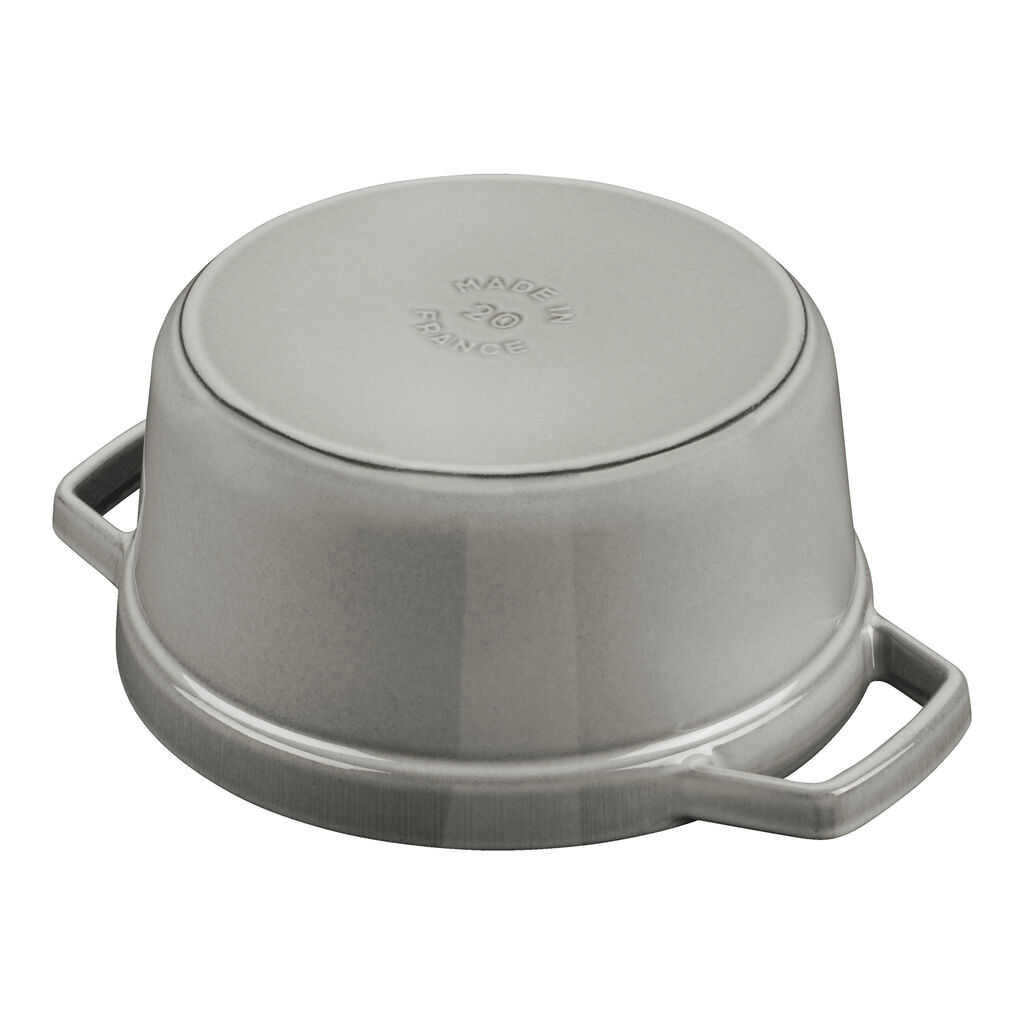 5.5 qt, Round, Dutch Oven, Graphite Grey - Factory Second,,large