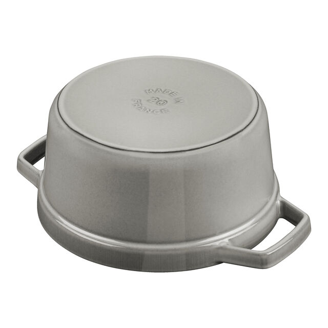 5.5 qt, Round, Dutch Oven, Graphite Grey - Factory Second,,large