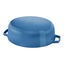 6 qt, Wide Oval French Oven, French Blue - Factory Second,,large preview