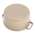 7 qt, Round, Dutch Oven, Sesame,,large