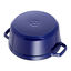 7 qt, Round, Dutch Oven, Dark Blue,,large preview