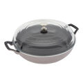 3.5 qt, Braiser With Glass Lid, Lilac,,large