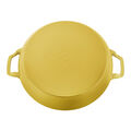 3.5 qt, Braiser With Glass Lid, Citron,,large