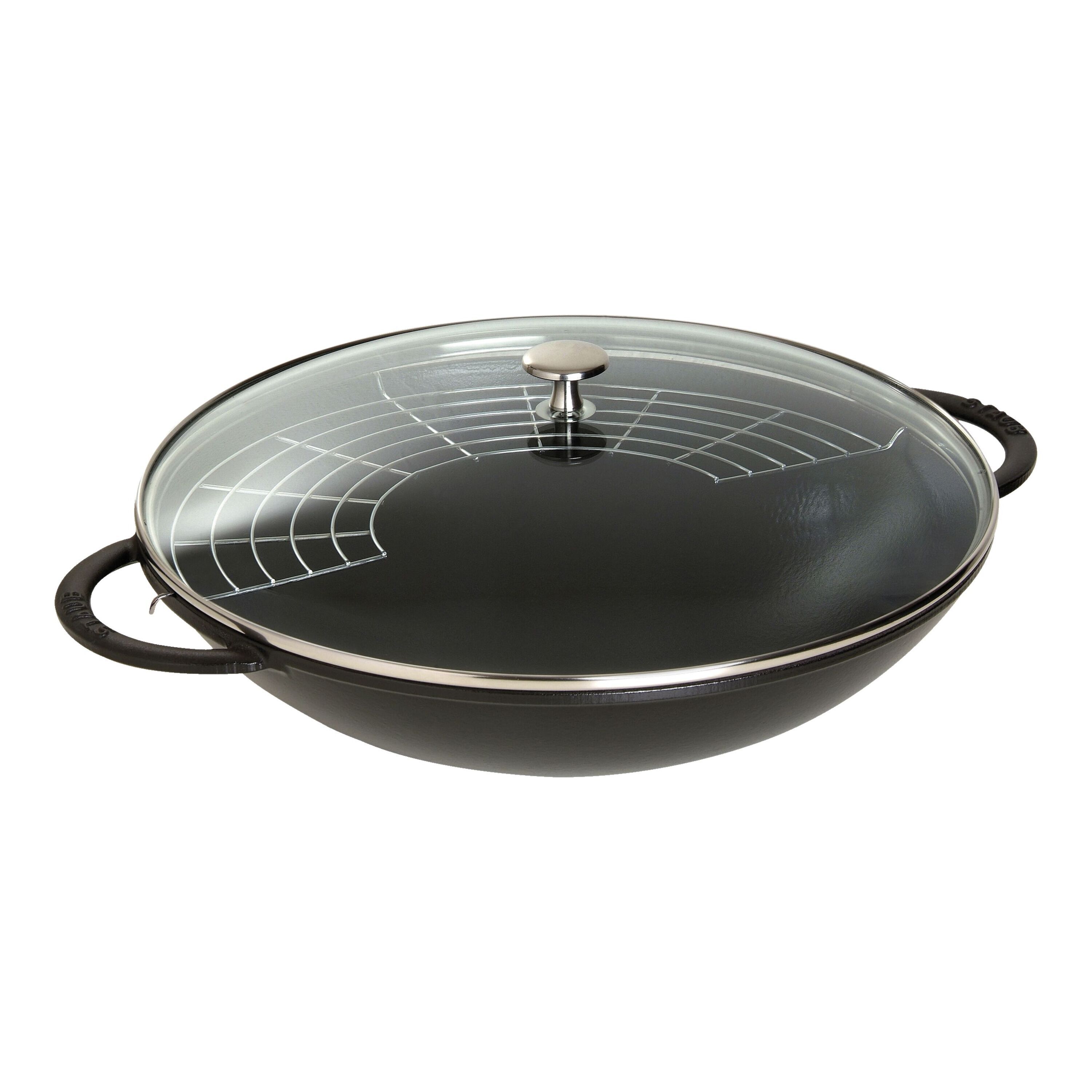 Buy Cast Iron 14.5-inch, Wok, Matte Black | STAUB