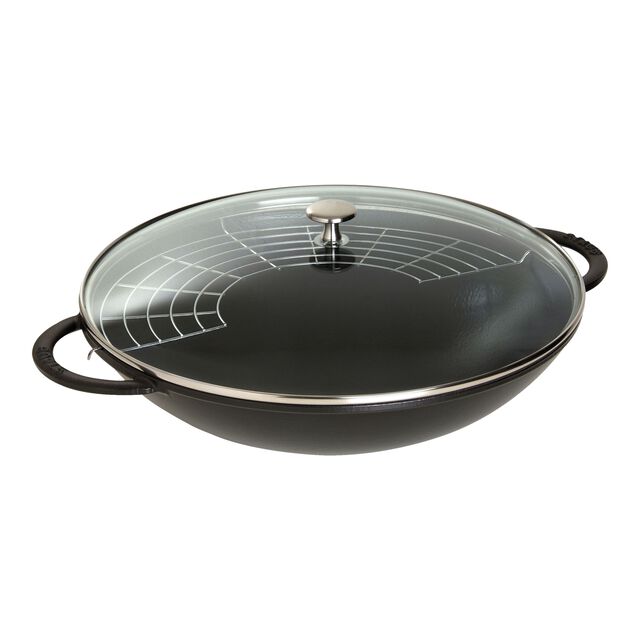 14.5-inch, Wok, Matte Black,,large