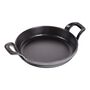 6-inch, Round, Gratin Baking Dish, Matte Black,,large