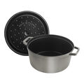 4 qt, Round, Dutch Oven, Graphite Grey,,large