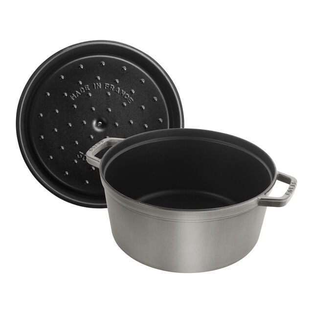 13.25 qt, Round, Dutch Oven, Graphite Grey,,large