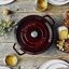 4 qt, Round, Dutch Oven, Grenadine,,large preview