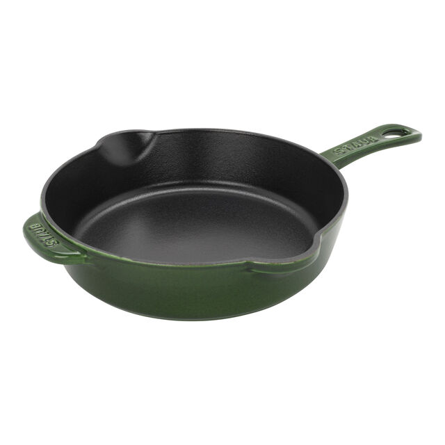8.5-inch, Traditional Deep Skillet, Basil,,large