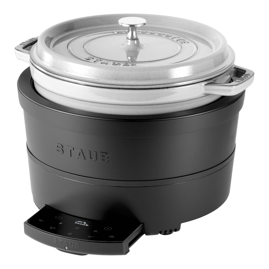 Precision Induction Multi Cooker, Matte Black,,large