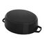 6 qt, Wide Oval French Oven, Matte Black,,large preview