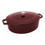 6 qt, Wide Oval French Oven, Grenadine,,large preview