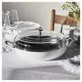 3.5 qt, Braiser With Glass Lid, Pure White,,large