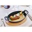9.5-inch, Oval, Gratin Baking Dish, Matte Black,,large preview
