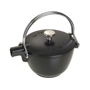 1 qt, Round, Tea Kettle, Matte Black