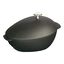 2 qt, Cast Iron, Mussel Pot, Matte Black,,large preview
