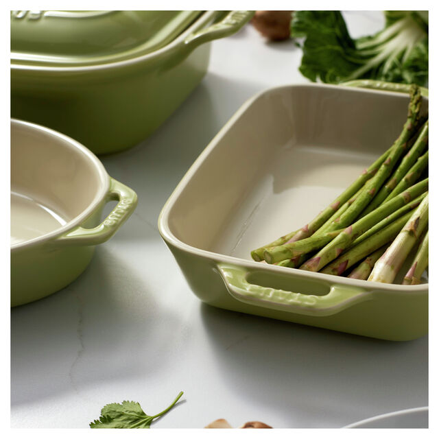 4-pc, Macaron Mixed Baking Dish Set, Light Green,,large