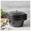 4-pc Stackable Cookware Set, Matte Black, Cast Iron ,,large preview