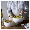2-pc, Large Mixing Bowl Set, White,,large