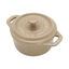 3-pc, Mini Round Dutch Oven Set, Sesame,,large preview
