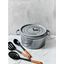 7 qt, Round, Dutch Oven, Graphite Grey,,large preview