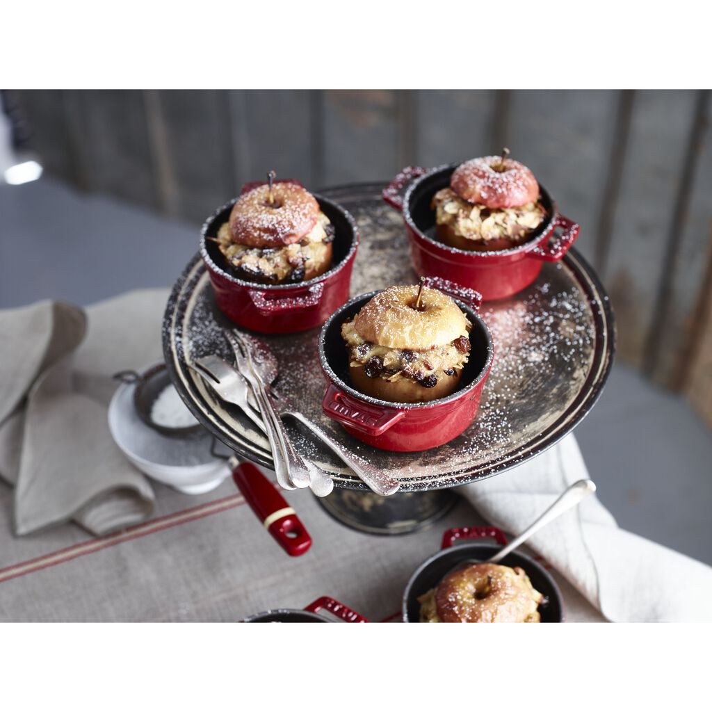 0.25 qt, Mini Round Dutch Oven, Cherry,,large