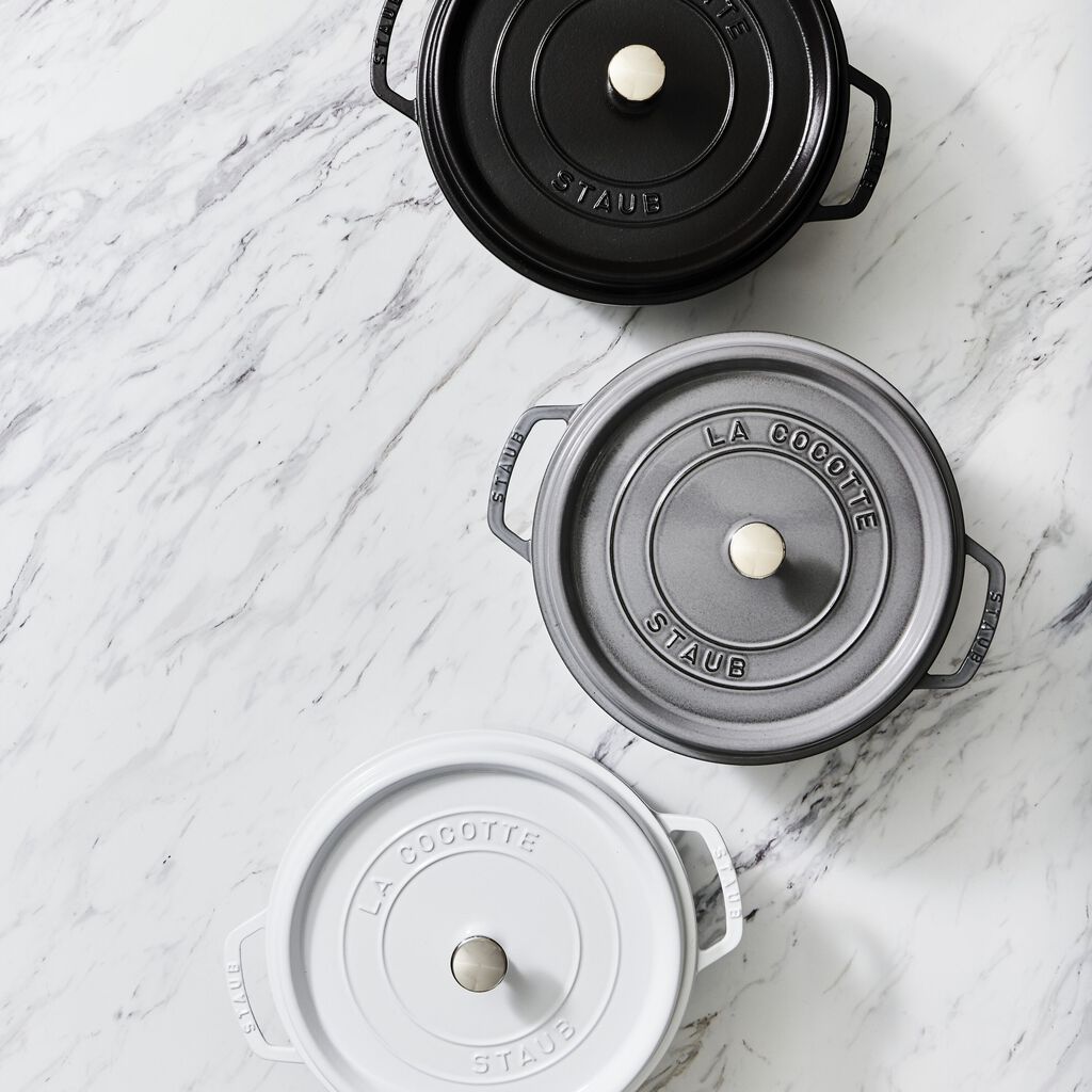 4 qt, Round, Dutch Oven, Graphite Grey,,large
